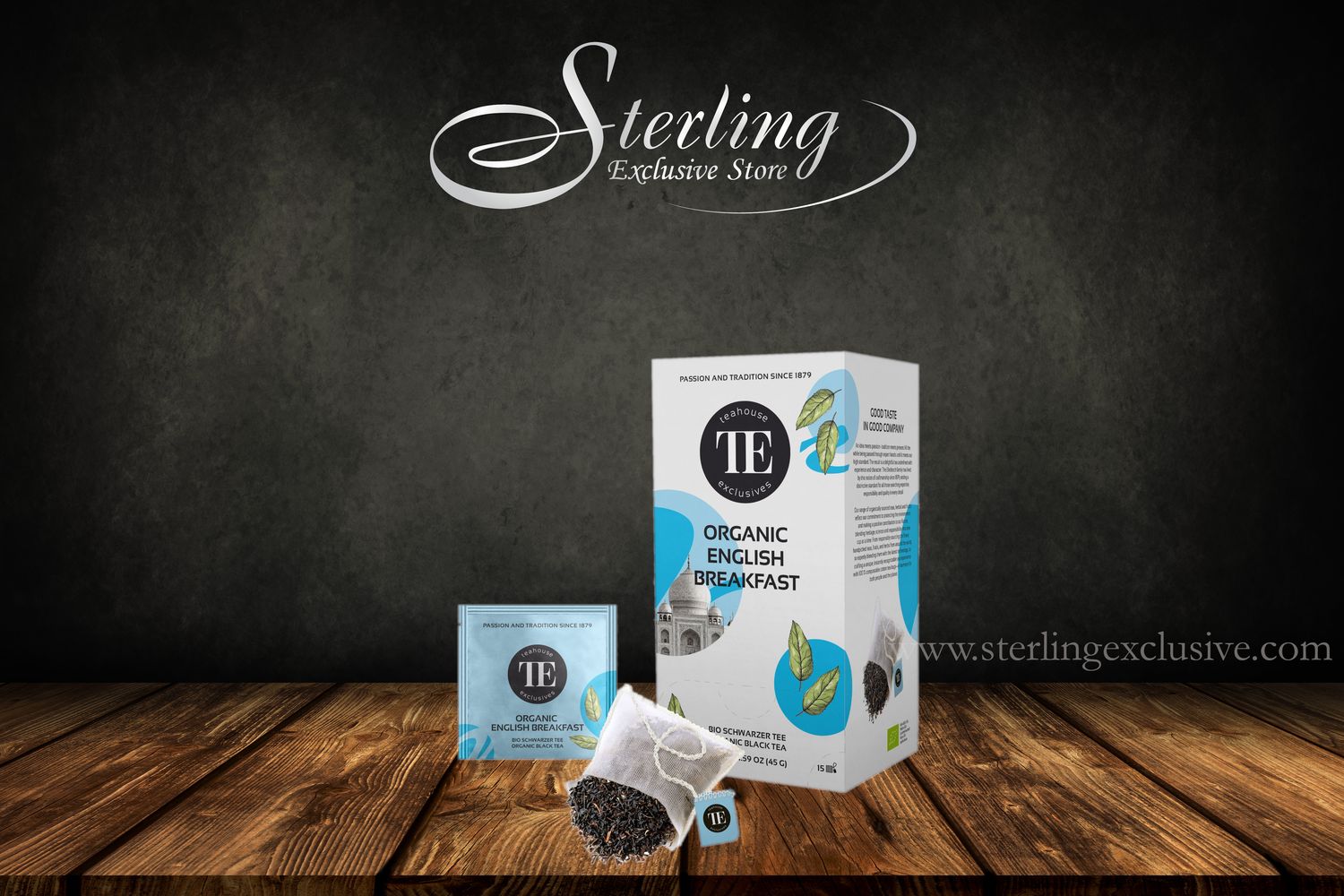 TE Organic Tea English Breakfast 15x3g