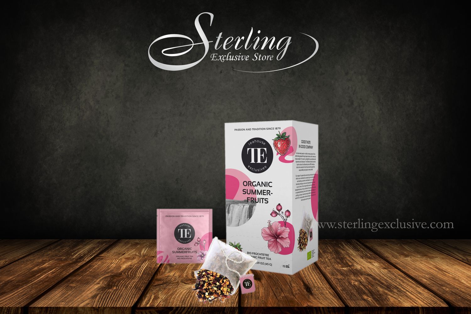 TE Organic Tea Bag Summerfruits 15x3g