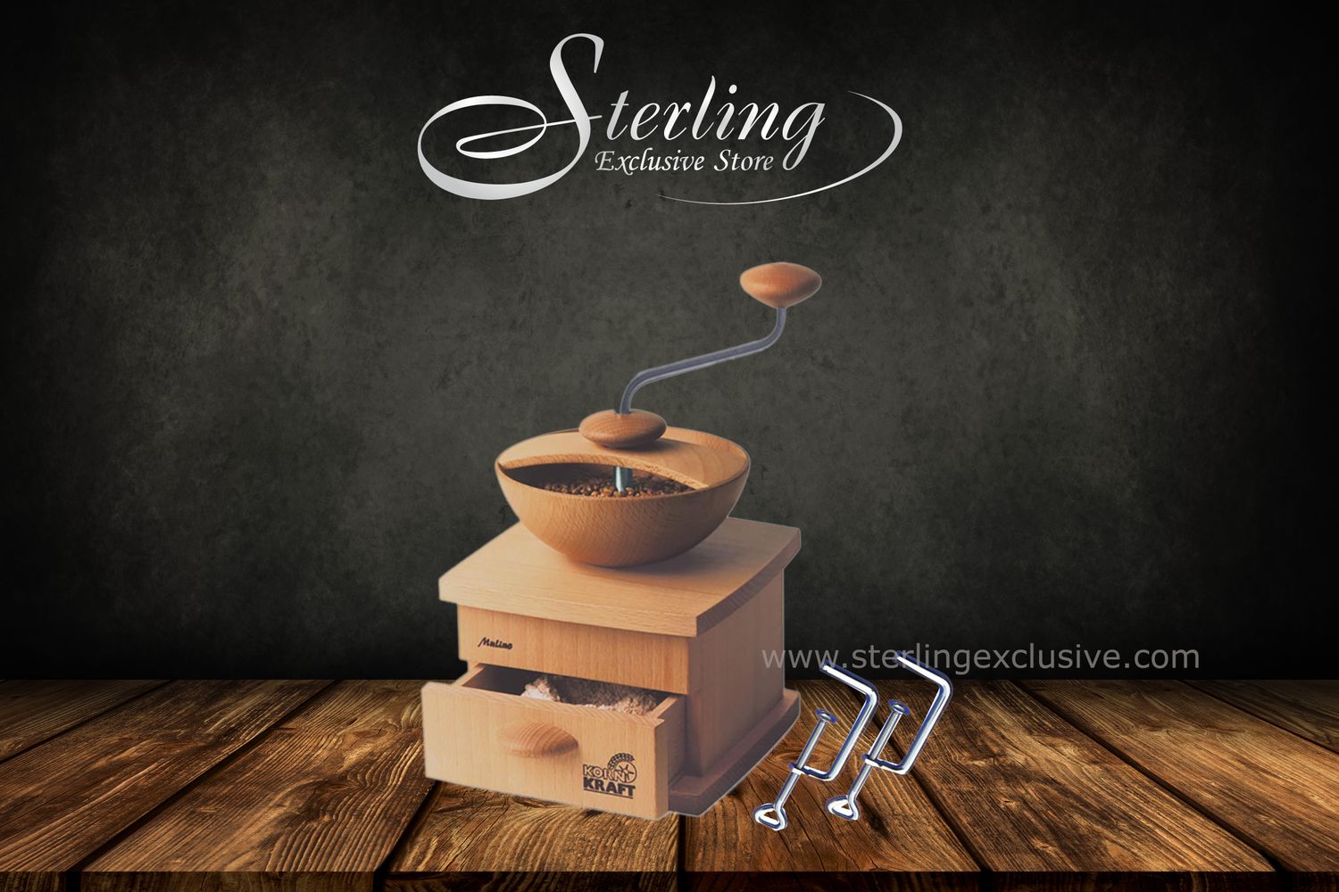 Kornkraft Mulino + 2 Zwingen