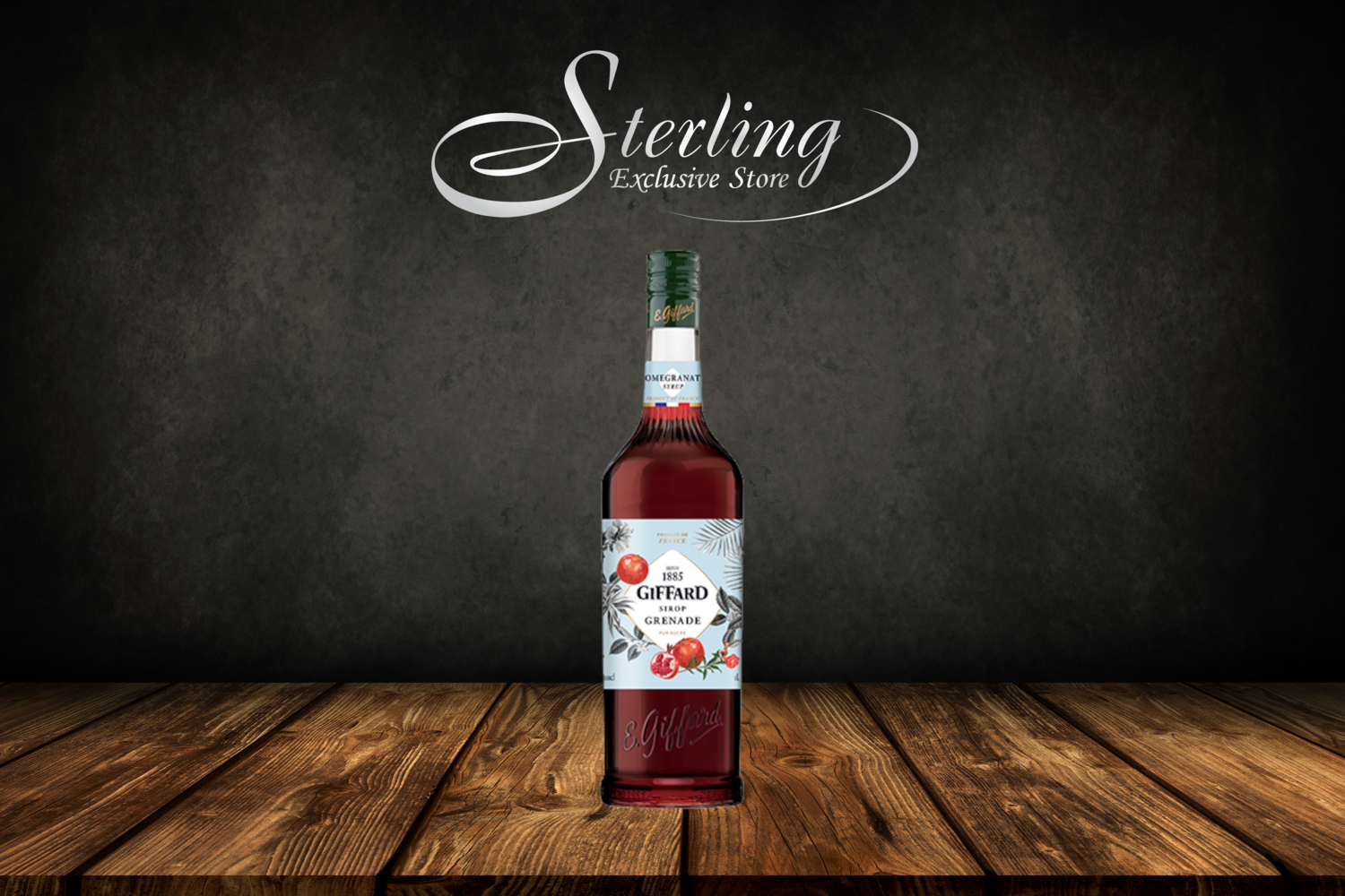 GIFFARD Granatapfel, Sirup 1.000ml SONDERPREIS, da MHD 06/2026