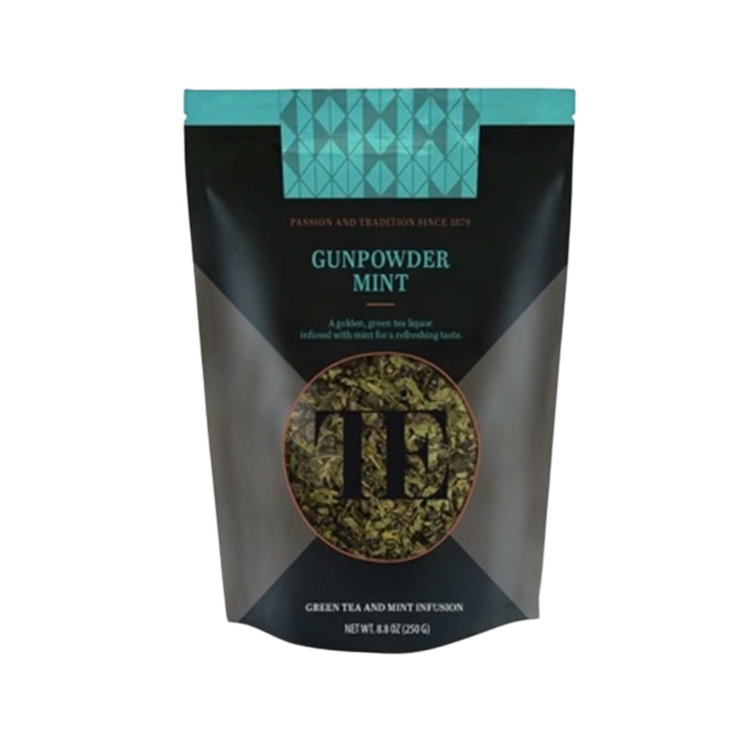 TEAHOUSE Luxury Loose Tea Gunpowder Mint 250g