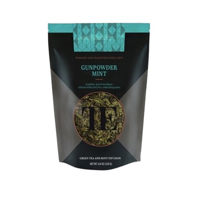 TEAHOUSE Luxury Loose Tea Gunpowder Mint 250g