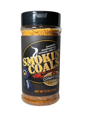 Smokin' Coals Competition Dry Rub (12oz size)