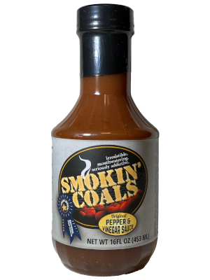 Smokin' Coals Original Pepper Vinegar Sauce (16oz)