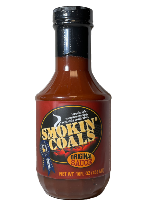 Smokin' Coals Original Sauce (16 oz bottle)