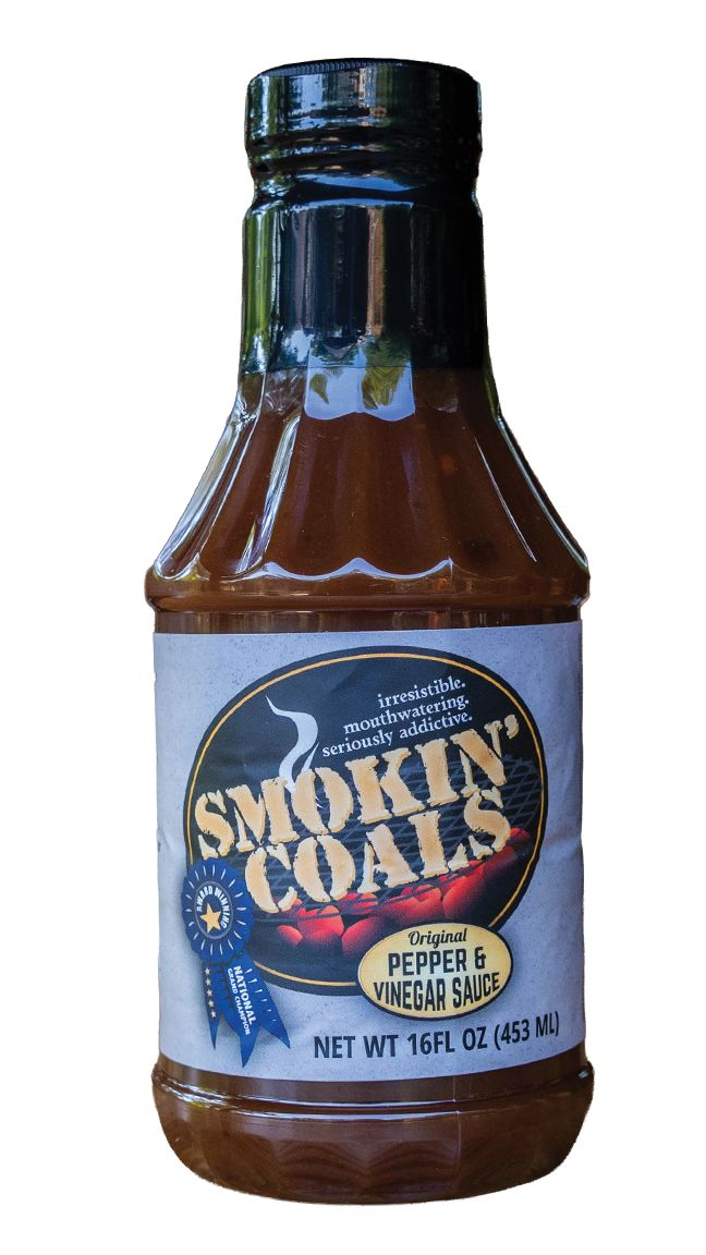 Smokin' Coals Original Pepper Vinegar Sauce (16oz) Smokin' Coals Original Pepper Vinegar Sauce (16oz)
