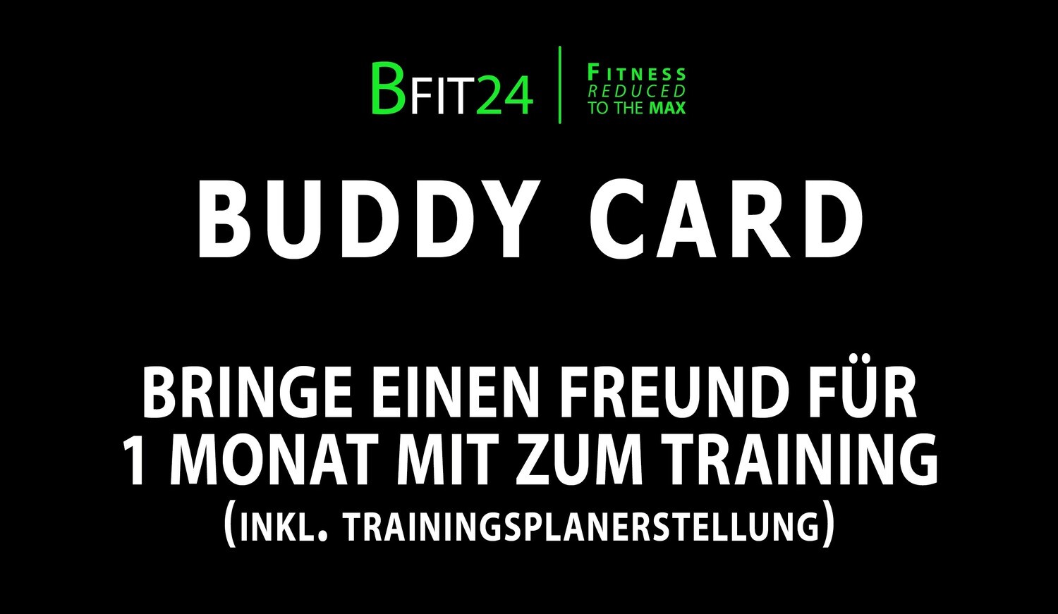 BFit24 Buddycard BFit24 Buddycard