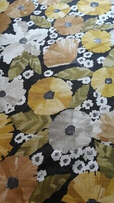 Floral Fabric Length