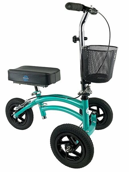 Junior All-Terrain Knee Walker - Purchase, Color: Coastal Green