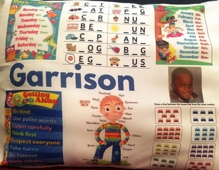 Child&#39;s Learning Pillow
