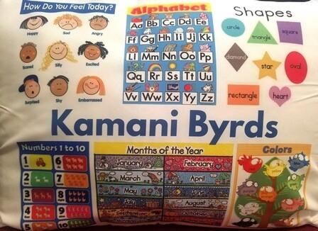 Child&#39;s Learning Pillow