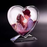 GLASS PHOTO HEART