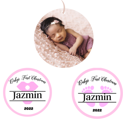 Personalized Ornaments: Baby's First Christmas