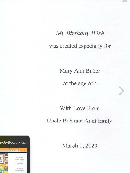 My Birthday Wish