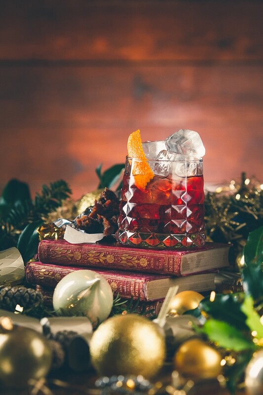 Figgy Pudding Negroni