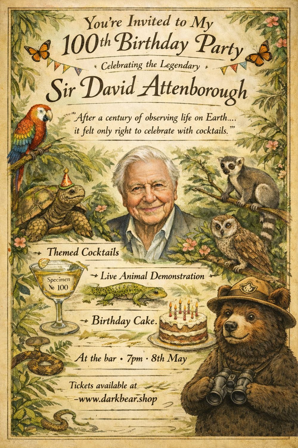 David Attenborough’s 100th Birthday Celebration!