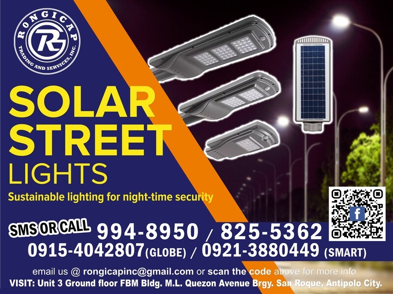 Rongicap Solar Street Lights Packages