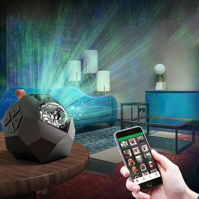 Equantu Sq959 Portable Starry Sky Projection Lamp Quran Bluetooth Speaker Music Player