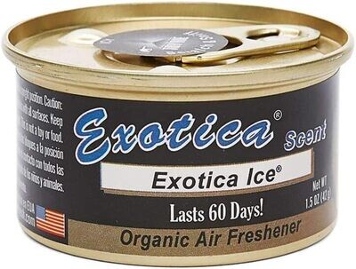 Exotica Ice Organic Air Freshener 2 Pcs Combo