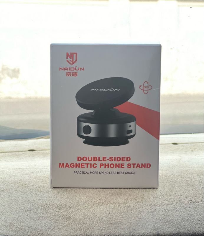 “360° Automatic Sensor Vacuum Magnetic Phone Stand