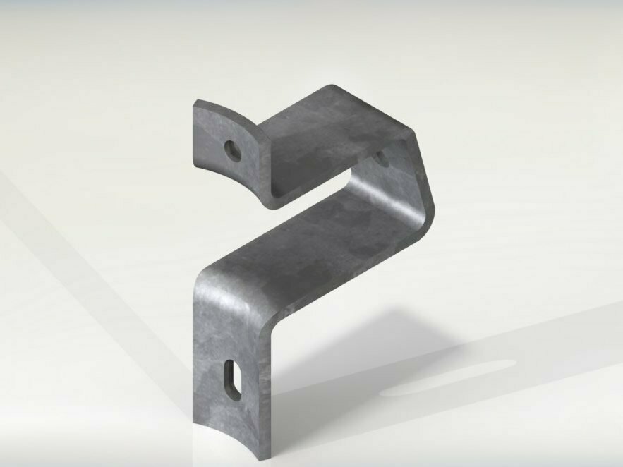 Soporte lateral para aislador tipo poste (Lateral Support For Insulating Type Post)