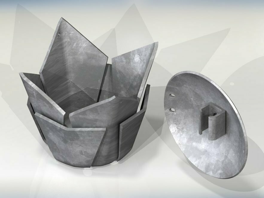 Ancla de expansión 135, 200 y 300 ft^2 (Expanding Anchors 135, 200 and 300 ft^2)