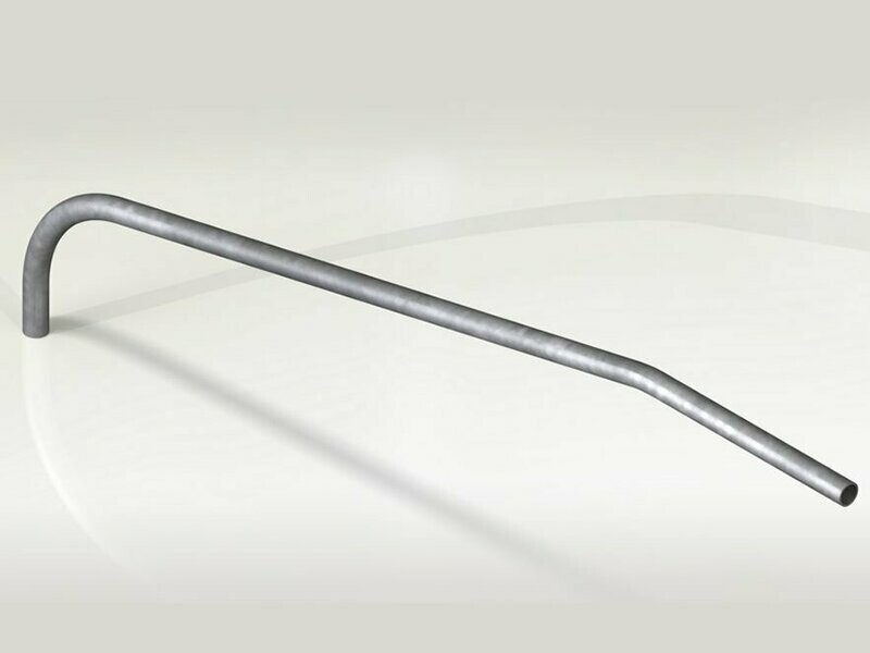 Brazo con longitud horizontal 1,5m para luminarias (Luminaires Arm 1,5m)