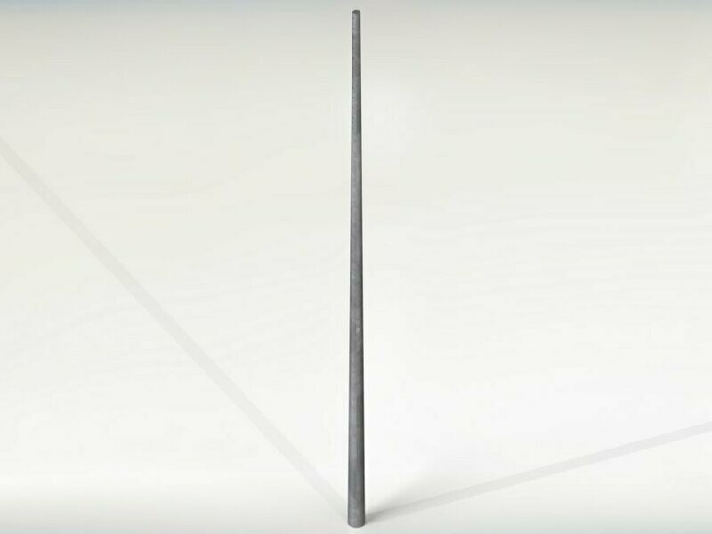 Poste metálico de chapa MCH – 300 – 10 (Sheet Metal Post MCH – 300 - 10 )