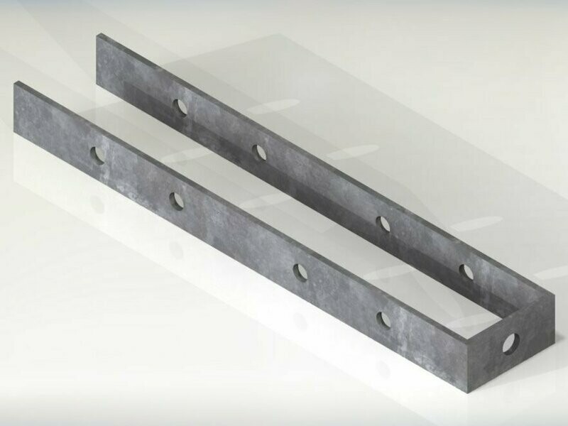 Soporte en U para red trenzada (U Brainded Net Support)