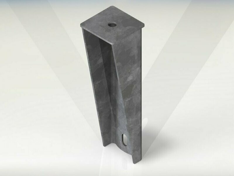Soporte vertical para aislador tipo poste (Top Pin Brackets)