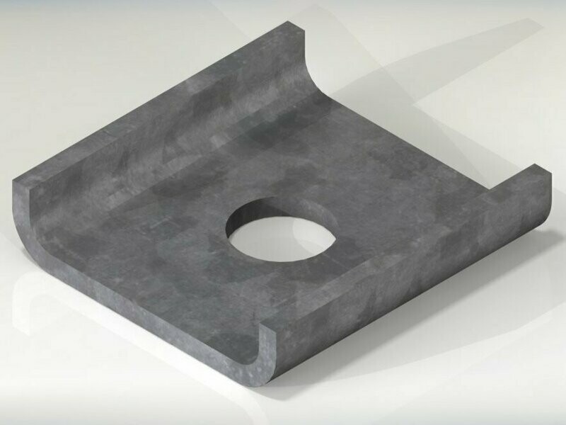 Grapa de conexión tierra sin tornillo (Connection Earth Without Bolt Staple)