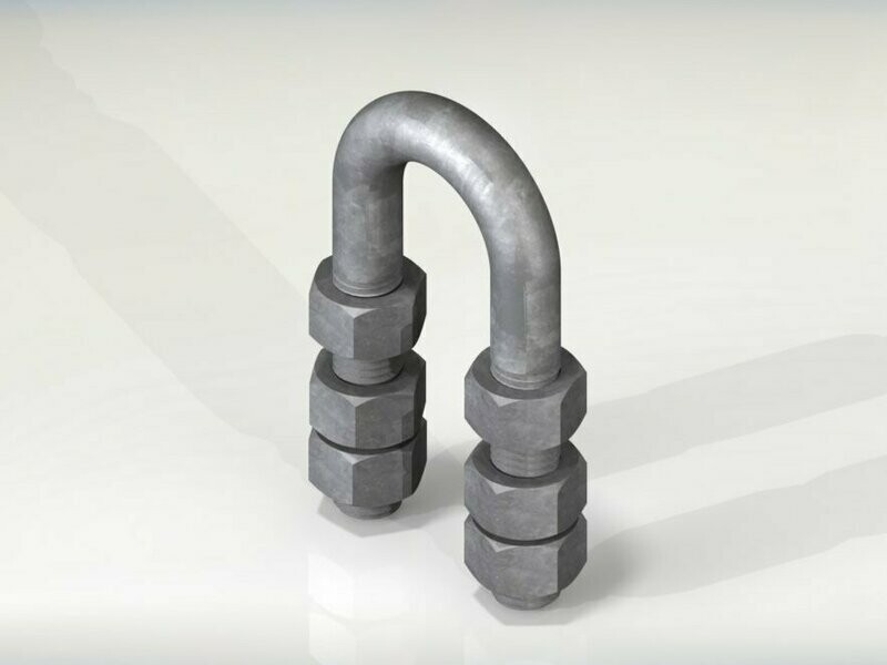 Grapa en U 5/8” (U Clamp 5/8”)