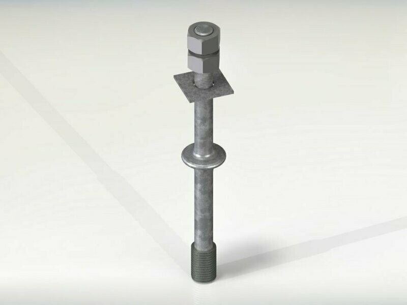 Espigos para cruceta de madera (Forged Steel Pins For Wood)