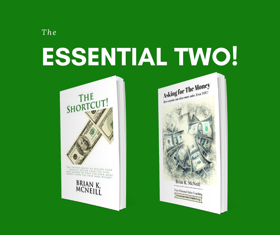The Essential Two!
The Two Books that you Must read to ensure that you successfully Sell You and Your Services in the 2020s