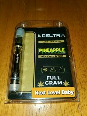 1g Delta 8 Vape Cartridge (Pineapple Express)