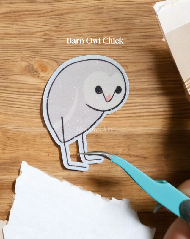 Blob Owl Stickers