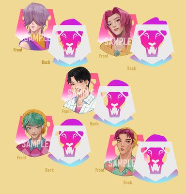 Saja Boys - KPop Demon Hunter Acrylic Charms