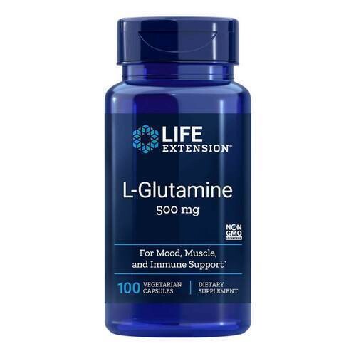 L-Glutamine 500mg Tablets, 100ct.