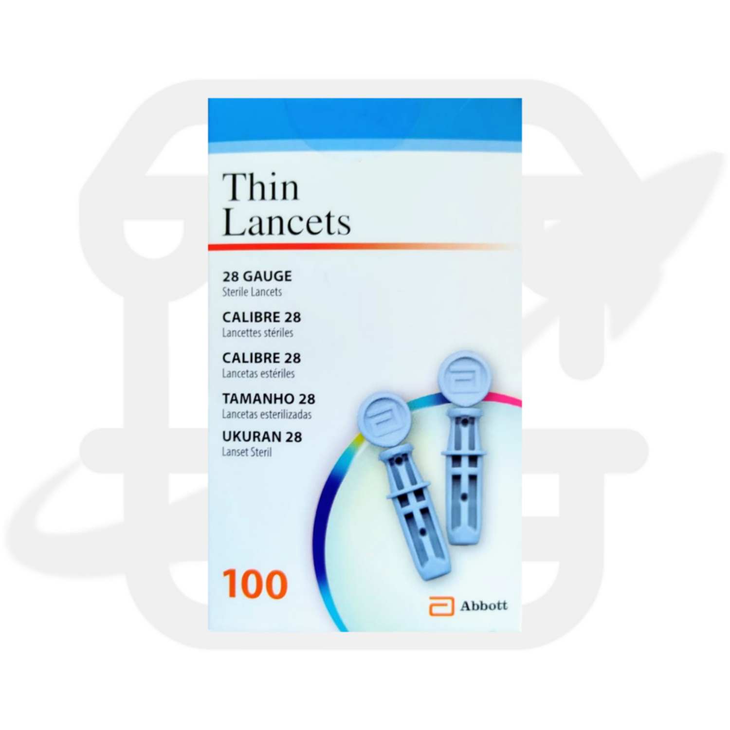 Lancetas Thin Lancets - 100 Piezas