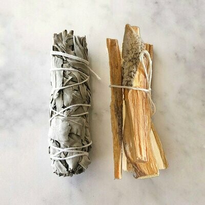 Palo Santo Y Salvia Blanca