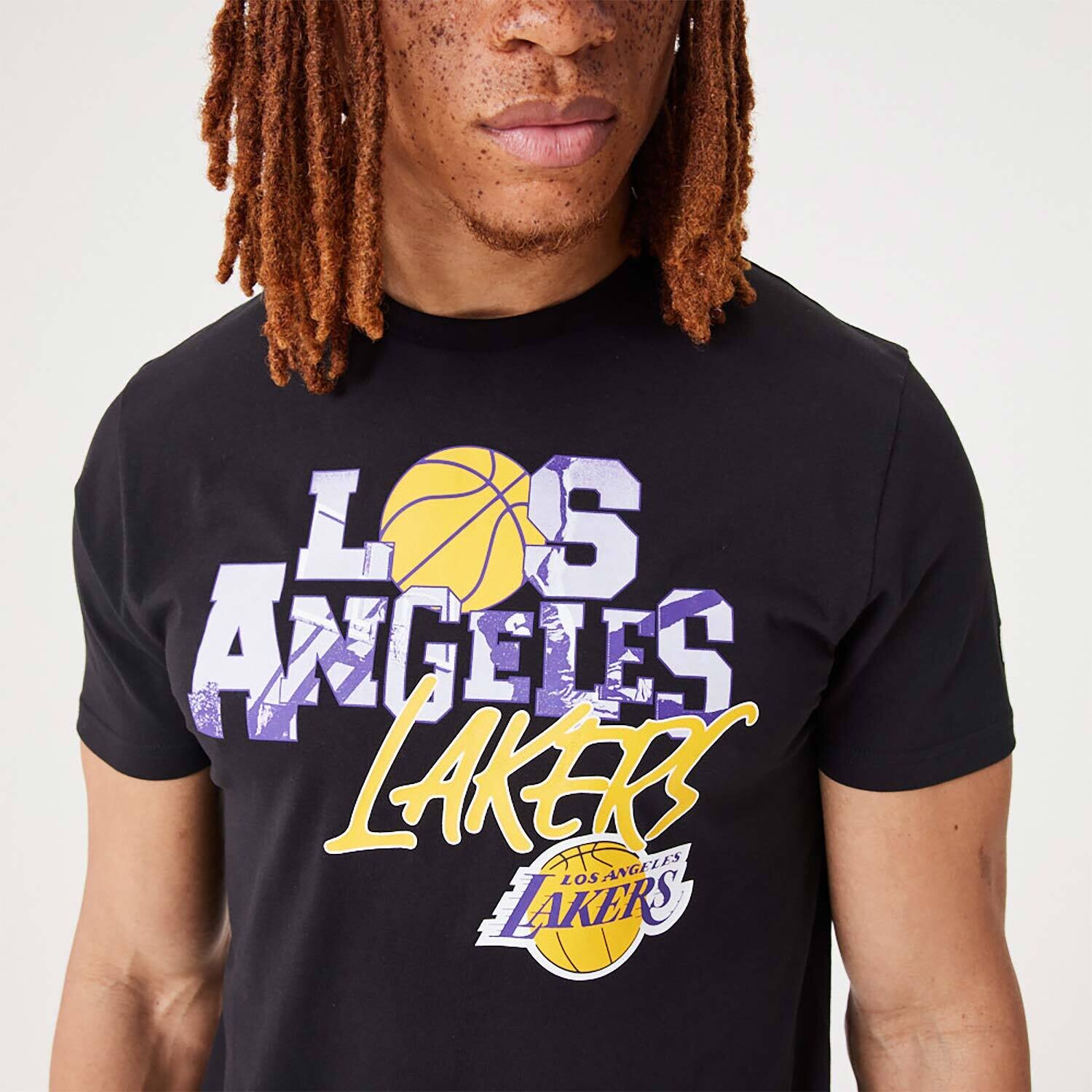 T-shirt New Era Infill graphic Los Angels Lakers