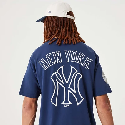 T-shirt New Era Stampa NY petto e schiena