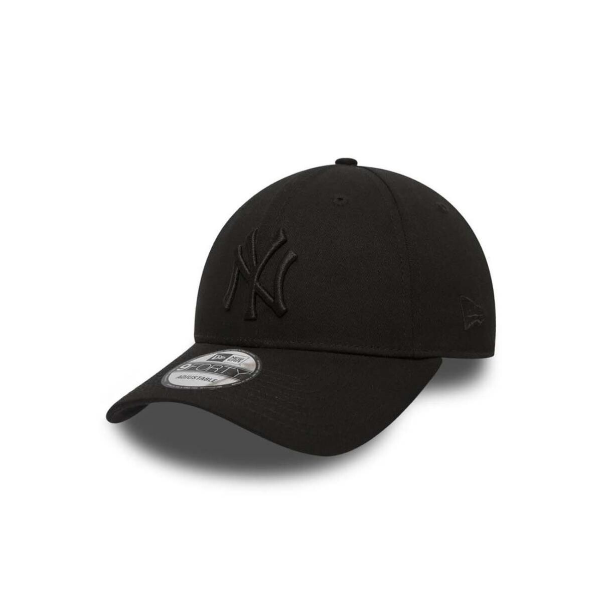 cappello nero New Era 9FORTY logo NY nero