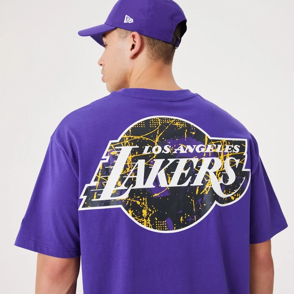 T-shirt New Era team logo Los Angeles Lakers