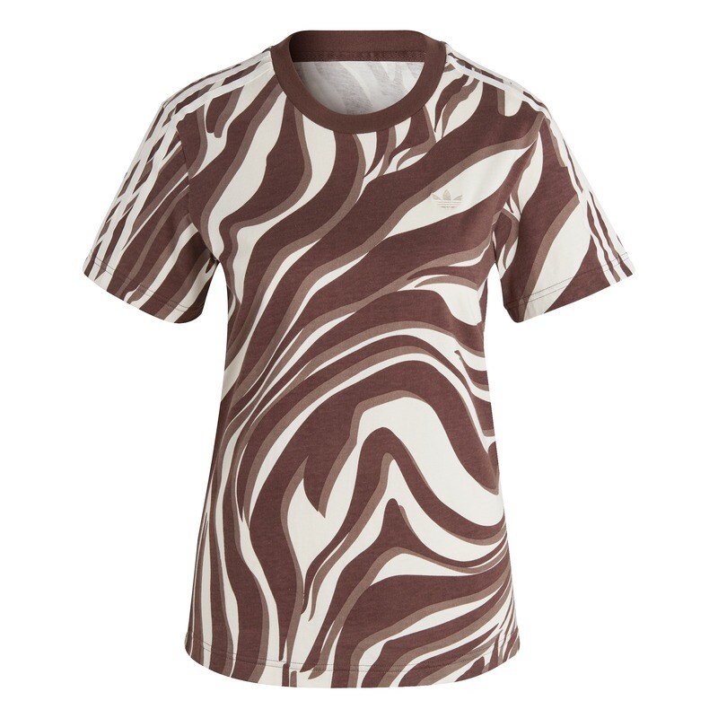 T-shirt Abstract Allover Animal Print