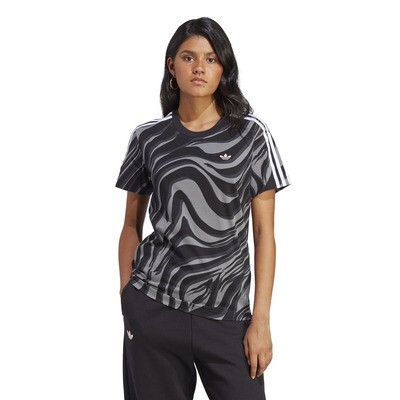 Adidas abstract animal AOP t-shirt