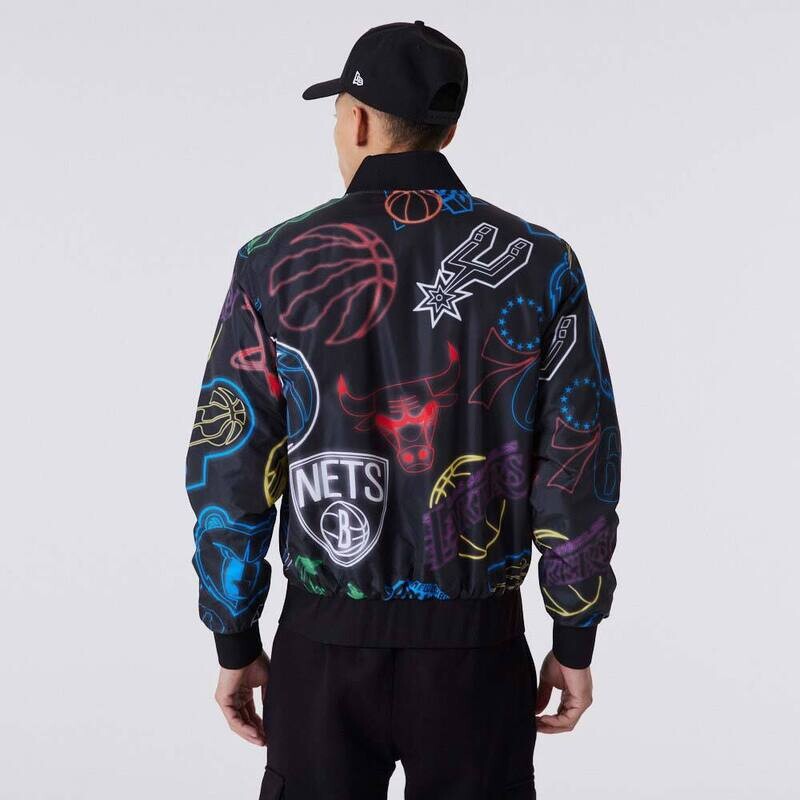 Bomber New Era NBA neon