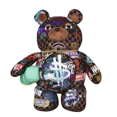 Tagged up sit bear backpack