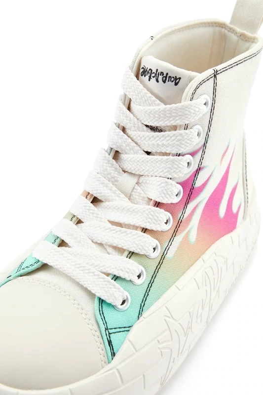 NYU VULC HIGH-TOP WHITE
