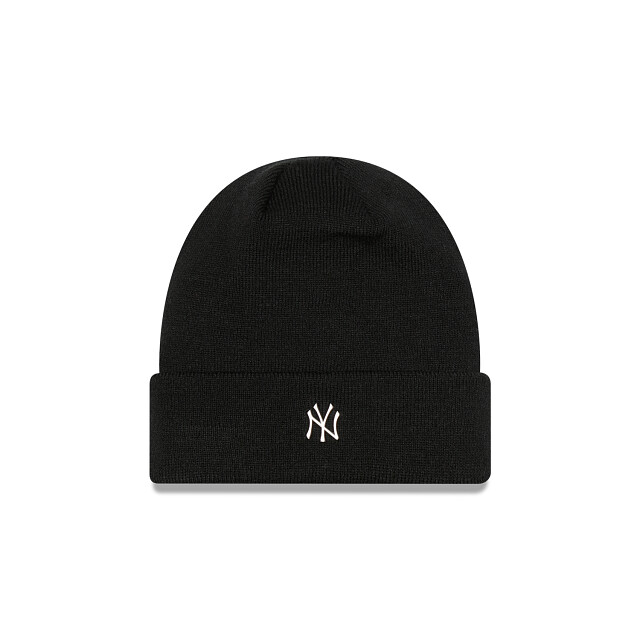 METALLIC BADGE CUFF BEANIE NEYYAN